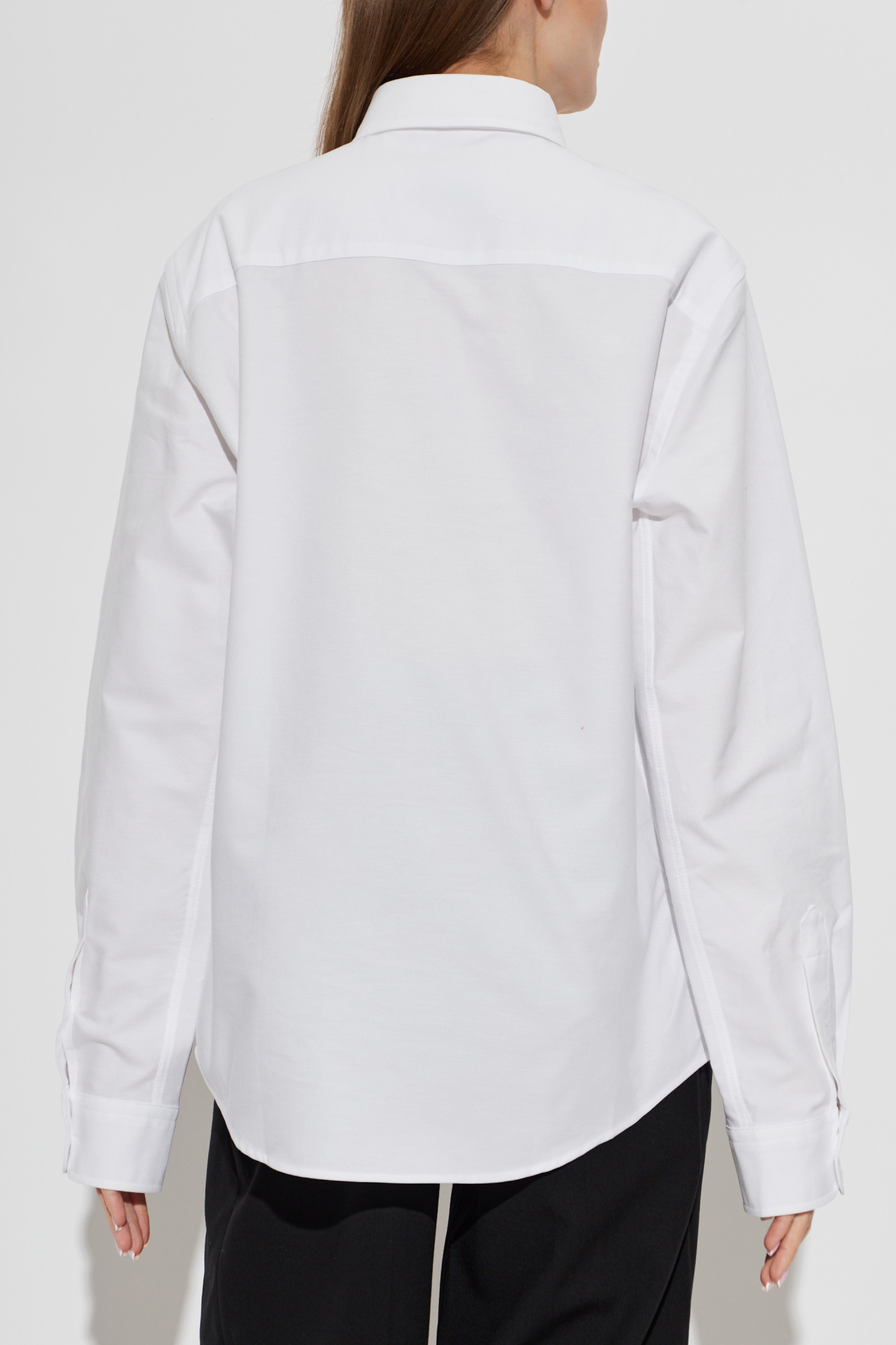 Ami Alexandre Mattiussi Shirt with embroidered logo | Women's | Vitkac